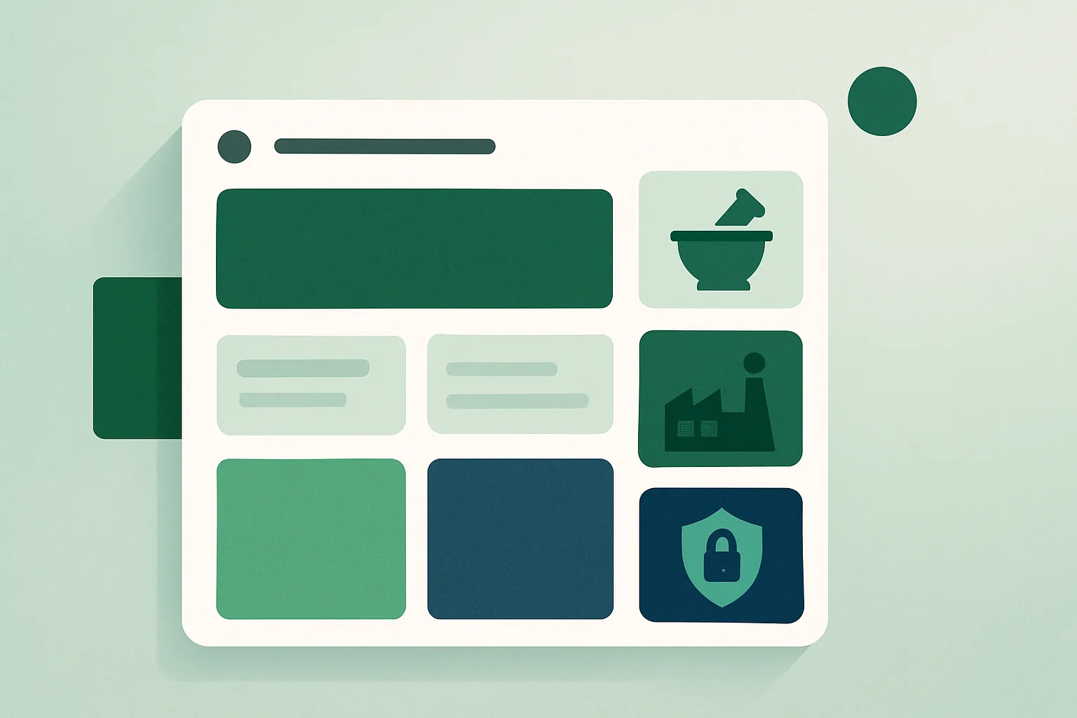 Illustration d'une plateforme de formation digitale professionnelle avec modules thématiques