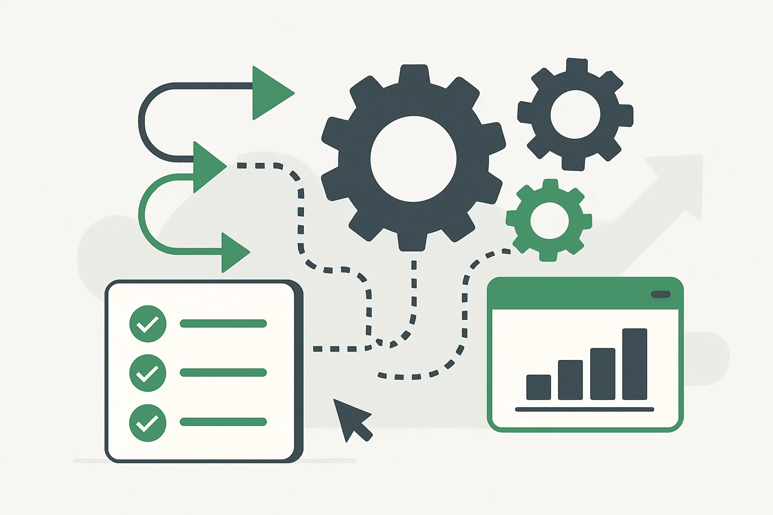 Illustration de la transformation agile des processus.